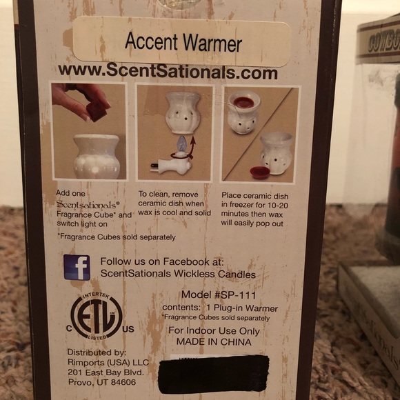 ScentSationals Cowboy accent warmers - Picture 3 of 3